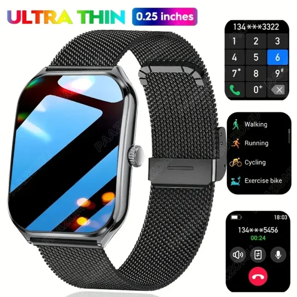 Ultra-Thin 1.96" AMOLED Smartwatch